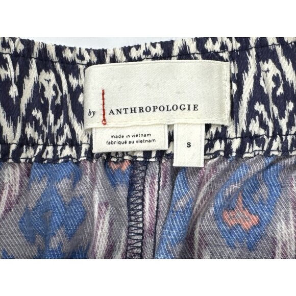 Anthropologie Palazzo Pants Womens Small Vale Boho Colorful Wearable Art Hippie - Picture 4 of 10